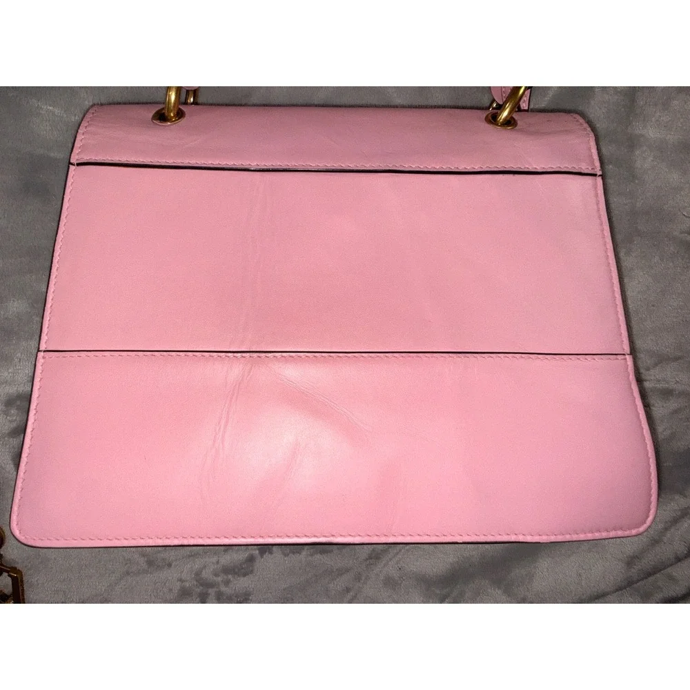 Gucci Queen Margaret Top Handle Crossbody Bag Pink Leather With COA - Picture 6 of 16